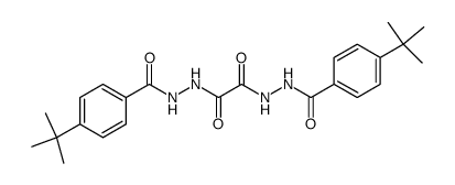 N,N'-di-(p-tert-Butylbenzoyl)-oxamid结构式