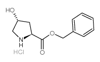 反式-L-4-羟基-脯氨酸苄酯盐酸盐结构式