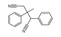 3-methyl-2,3-diphenylpentanedinitrile结构式