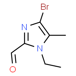 1H-Imidazole-2-carboxaldehyde,4-bromo-1-ethyl-5-methyl-(9CI) picture