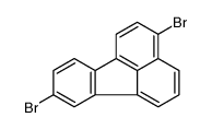 3,8-dibromofluoranthene Structure