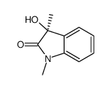 (3S)-3-hydroxy-1,3-dimethylindol-2-one Structure