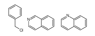 chloromethylbenzene,isoquinoline,quinoline Structure