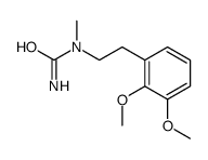 1-[2-(2,3-dimethoxyphenyl)ethyl]-1-methylurea结构式