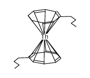 Th(C8H7-n-C4H9)2 Structure