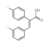 3-(3-chlorophenyl)-2-(4-chlorophenyl)prop-2-enoic acid picture