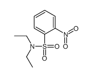 N,N-diethyl-2-nitrobenzenesulfonamide Structure