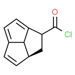 Cyclopenta[cd]pentalene-1-carbonyl chloride, 2a,4a,6a,6b-tetrahydro-, [2aS-(2aalpha,4aalpha,6aalpha,6balpha)]- (9CI) Structure