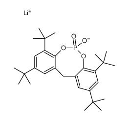 22METHYLENEBIS46DITERTBUTYLPHENYLLITHIUMPHOSPHATE结构式