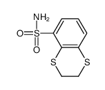 2,3-dihydro-1,4-benzodithiine-5-sulfonamide Structure