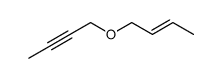 (E)-crotyl 2-butynyl ether Structure