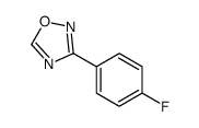 3-(4-氟苯基)-1,2,4-噁二唑结构式