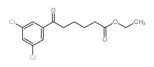 ethyl 6-(3,5-dichlorophenyl)-6-oxohexanoate Structure