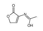 N-(5-oxo-2H-furan-4-yl)acetamide结构式