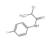 2-bromo-N-(4-fluorophenyl)propanamide structure