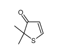 2,2-dimethylthiophen-3-one Structure