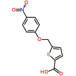 5-[(4-Nitrophenoxy)methyl]-2-thiophenecarboxylic acid图片