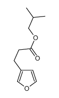 2-methylpropyl furan-3-propionate结构式