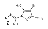 5-(4-BROMO-3,5-DIMETHYL-1H-PYRAZOL-1-YL)-1H-TETRAZOLE picture