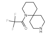 Ethanone, 1-(1,9-diazaspiro[5.5]undec-1-yl)-2,2,2-trifluoro Structure