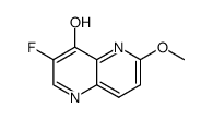 3-Fluoro-6-Methoxy-[1,5]naphthyridin-4-ol结构式