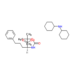 二环己基胺(S)-2-((叔-丁氧羰基)氨基)-5-苯基戊酯图片