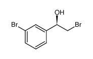 (R)-2-bromo-1-(3-bromophenyl)ethan-1-ol Structure