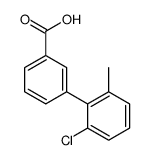 2’-氯-6’-甲基联苯-3-羧酸结构式