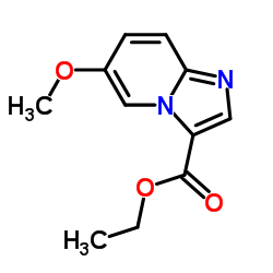 IMidazo[1,2-a]pyridine-3-carboxylic acid, 6-Methoxy-, ethyl ester picture