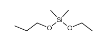 ethoxydimethyl(propoxy)silane结构式