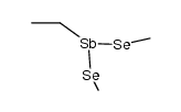 dimethyl ethylstibonodiselenoite Structure