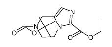 7-叔-丁基 3-乙基 5,6-二氢咪唑并[1,5-a]吡嗪-3,7(8H)-二甲酸基酯结构式