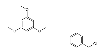 (chloromethyl)benzene compound with 1,3,5-trimethoxybenzene (1:1) Structure