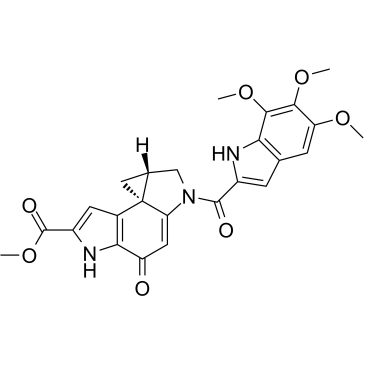 Duocarmycin SA structure