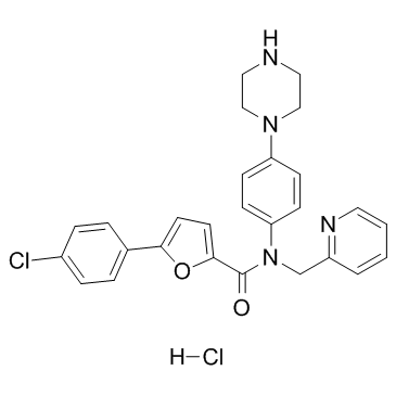 MK2-IN-1 (hydrochloride) Structure