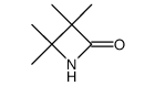 2-Azetidinone, 3,3,4,4-tetramethyl-结构式