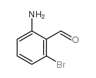 2-氨基-6-溴苯甲醛结构式