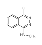 4-chloro-N-methyl-1-Phthalazinamine Structure