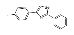 4-(4-methylphenyl)-2-phenyl-1,3-selenazole结构式