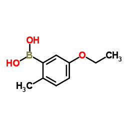 5-Ethoxy-2-methylphenylboronic acid结构式