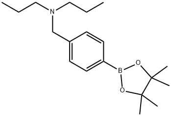 Dipropyl({[4-(tetramethyl-1,3,2-dioxaborolan-2-yl)phenyl]methyl})amine图片