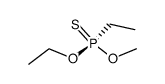 (-)-S-O-Methyl-O-ethyl-ethylphosphonothionat Structure