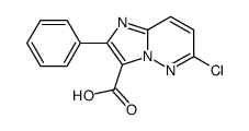 6-chloro-2-phenylimidazo[1,2-b]pyridazine-3-carboxylic acid Structure