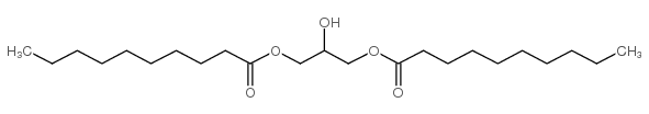 1,3-二癸酸甘油酯结构式