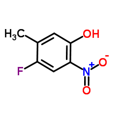 4-Fluoro-5-methyl-2-nitrophenol structure