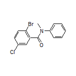 2-Bromo-5-chloro-N-methyl-N-phenylbenzamide Structure