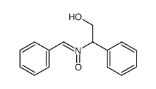 2-(benzylidene-oxy-amino)-2-phenyl-ethanol结构式