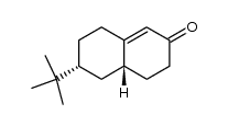 8-tert-butylbicyclo[4.4.0]dec-1-en-3-one结构式