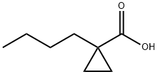 1-丁基环丙烷-1-羧酸结构式