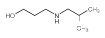 3-[(2-甲基丙基)氨基]-1-丙醇结构式
